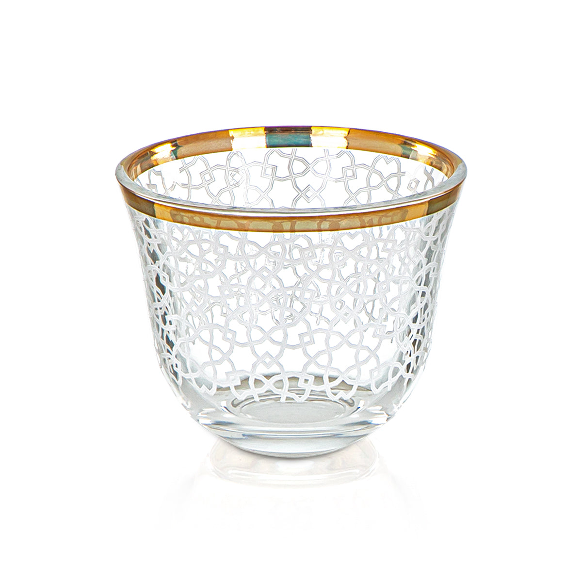 Tasse Cawa en verre Almarjan 50 ML - 1013B-HEX