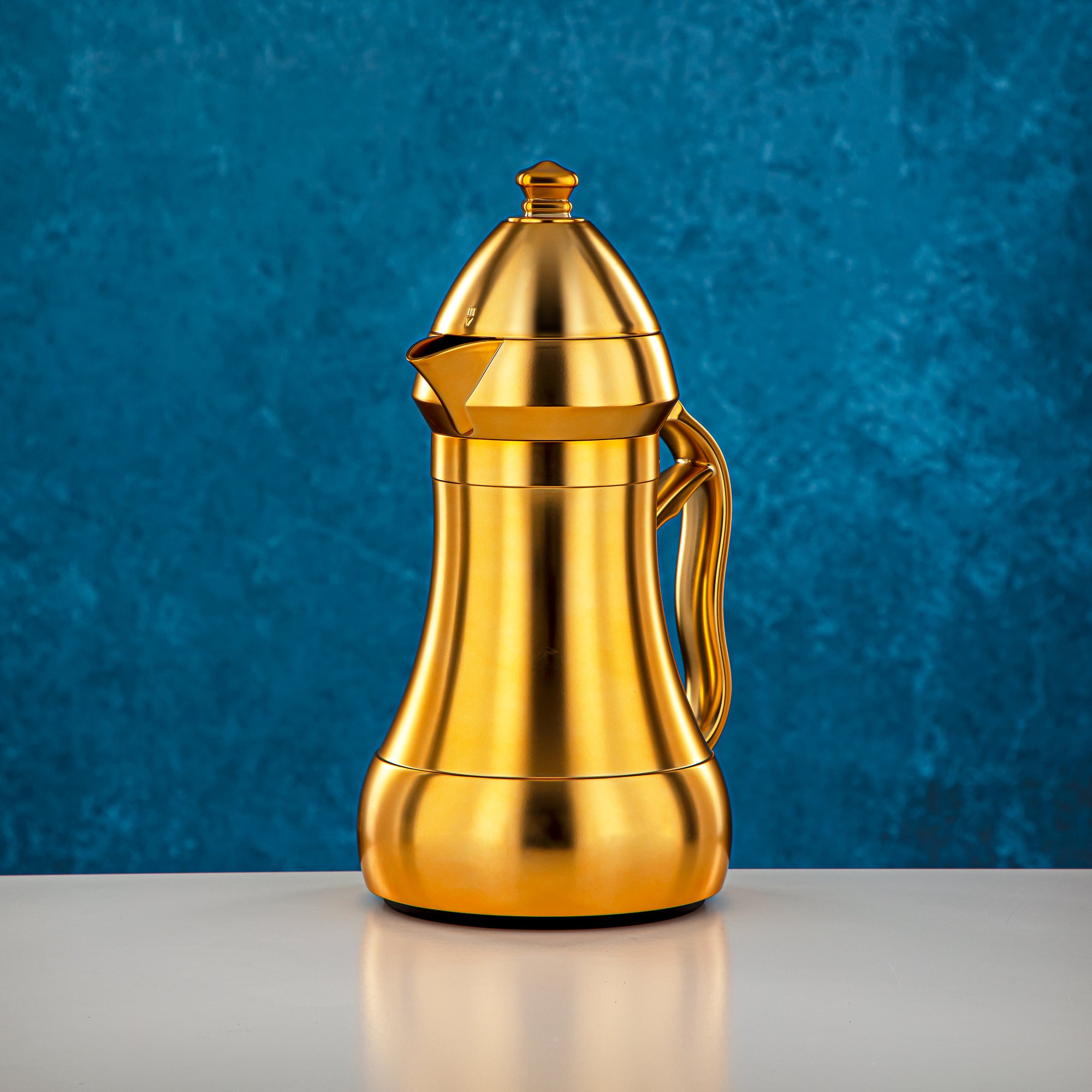 Almarjan 2 Pieces Vacuum Flask Set Matt Gold - AMJ-070/B070E22