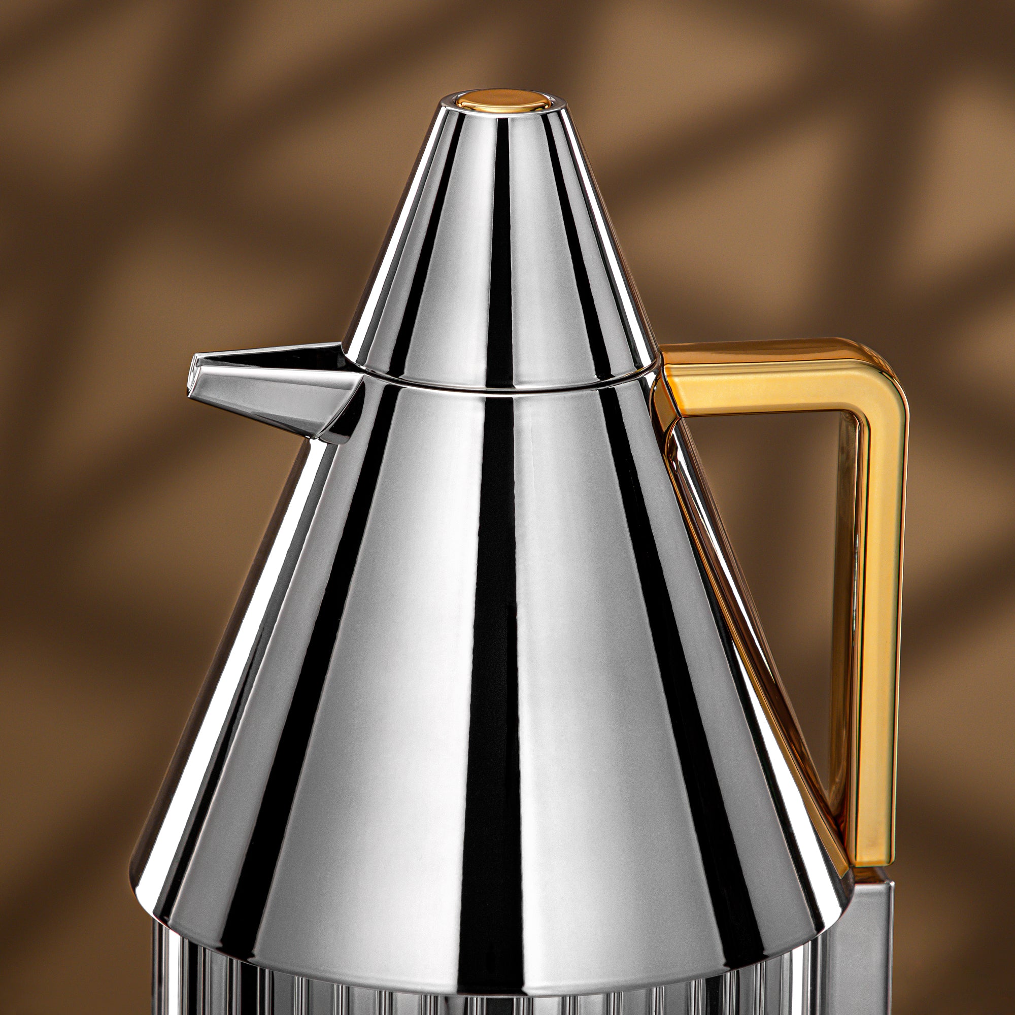 Almarjan Vacuum Flask Set 1L + 1L Silver & Gold