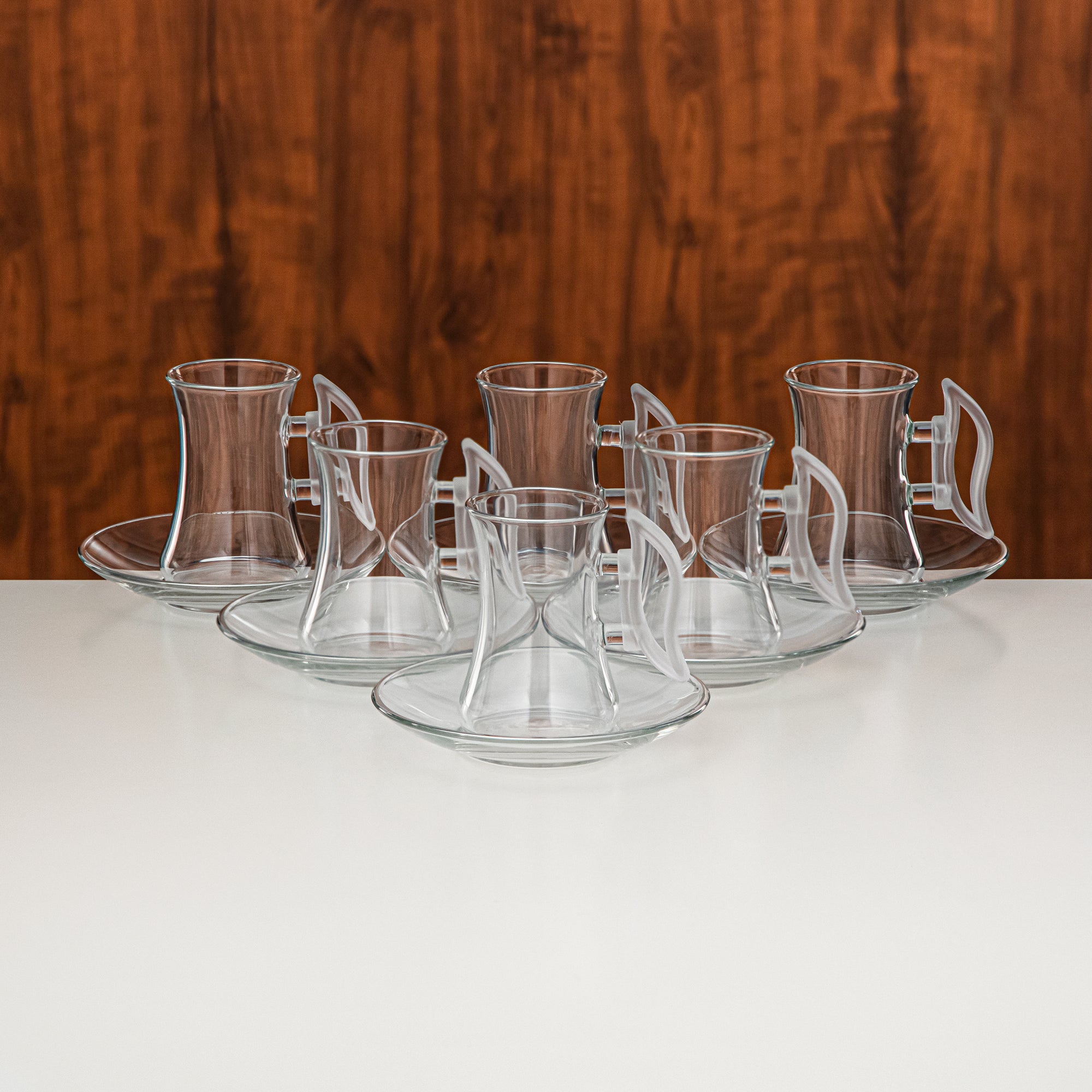 Almarjan Vacuum Flask Set Silver Frost Handle & Knob 21 Pieces (0.7L + 1L) (FG811-21 C/FA) – Elegant Serving | Ramadan & Gatherings