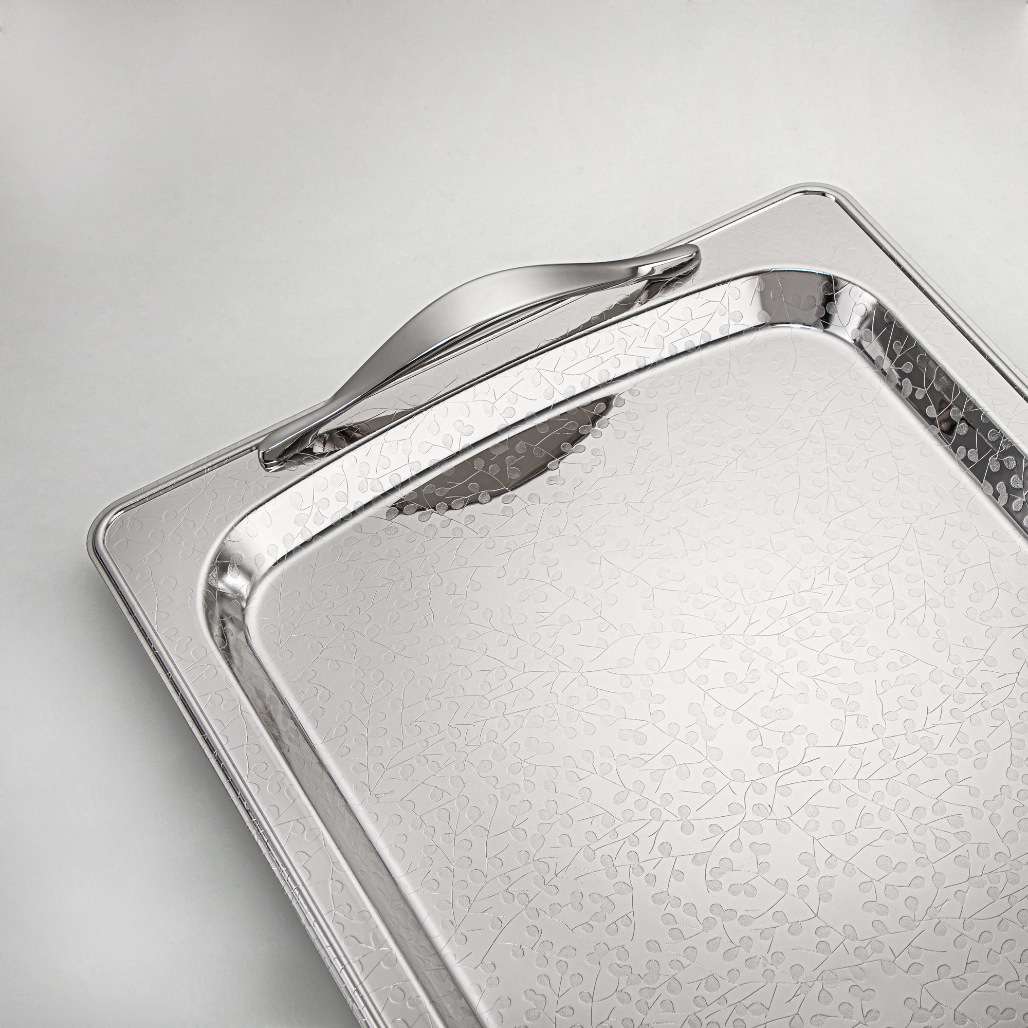 مجموعة صواني تقديم المرقجان 3 قطع فضي - HT2411002