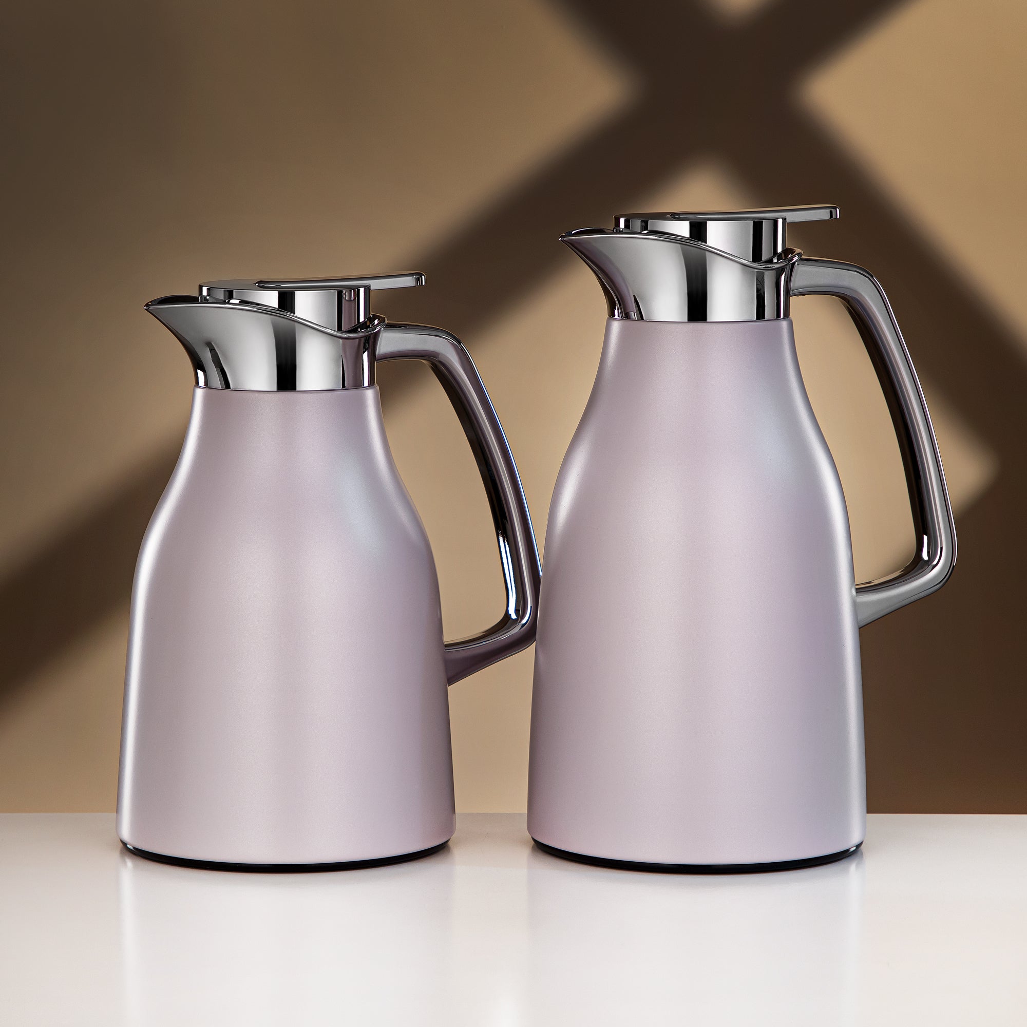 طقم ترامس المرجان لايت بيربل وفضي 0.7L + 1L (RGC-0700Q404YZC+1000Q404YZC) – تقديم أنيق | رمضان ولمّات