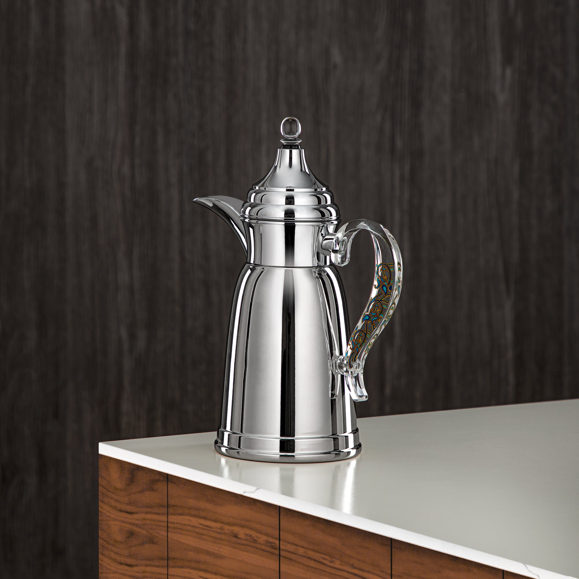 المرجان 600 مل جدار مزدوج من ستانلس ستيل فضي - SM-2E02-060 C/BLU