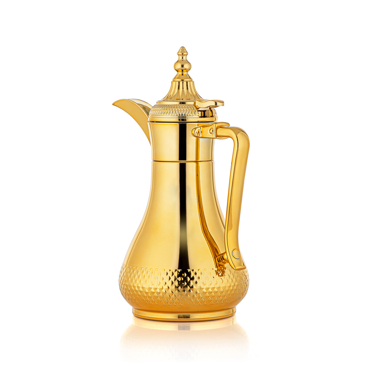 Almarjan Aspirateur en acier inoxydable 0,6 litre Dallah Gold - SWD/D-060-G