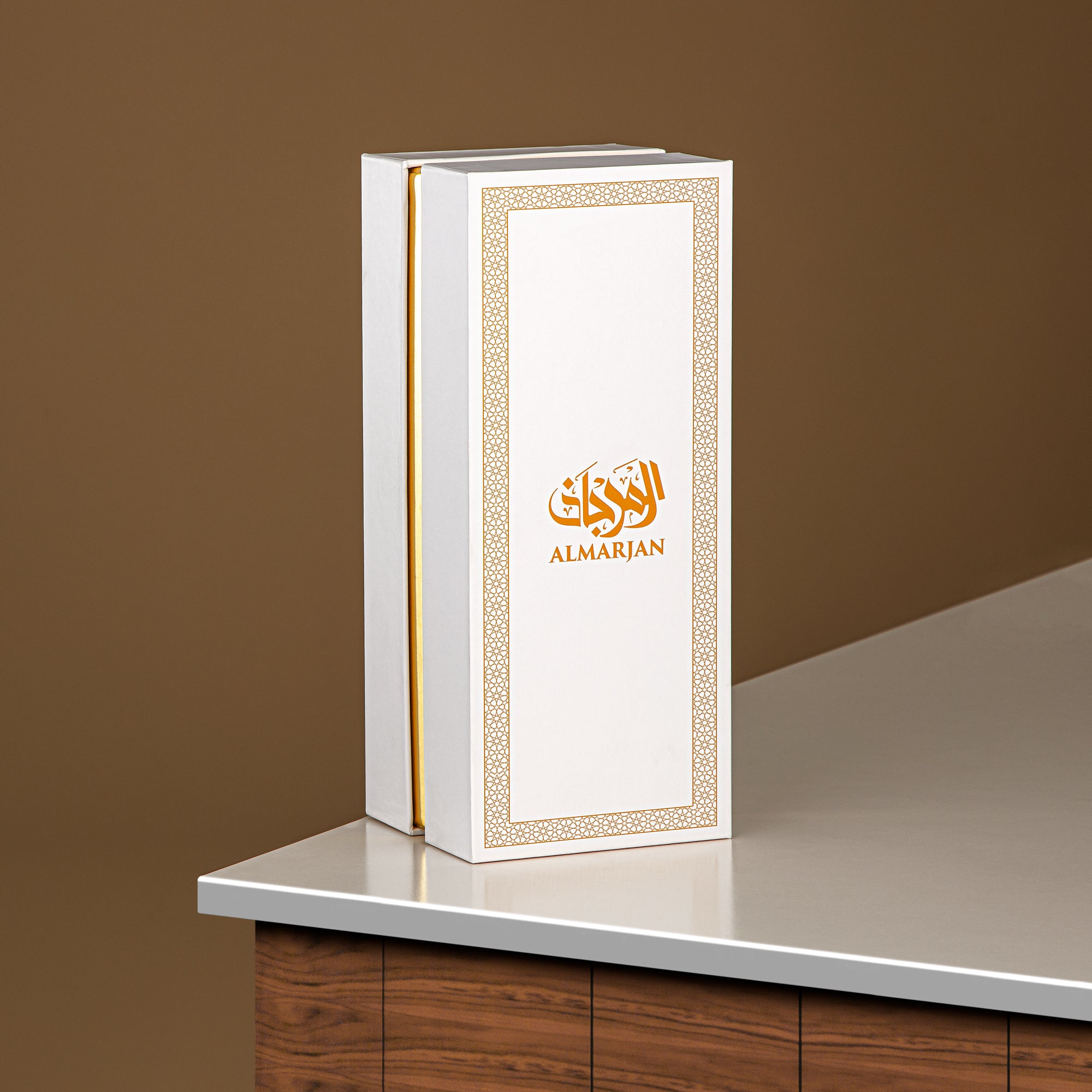 Almarjan Perfume Bottle 200ML (VR-D41-5-Silver)