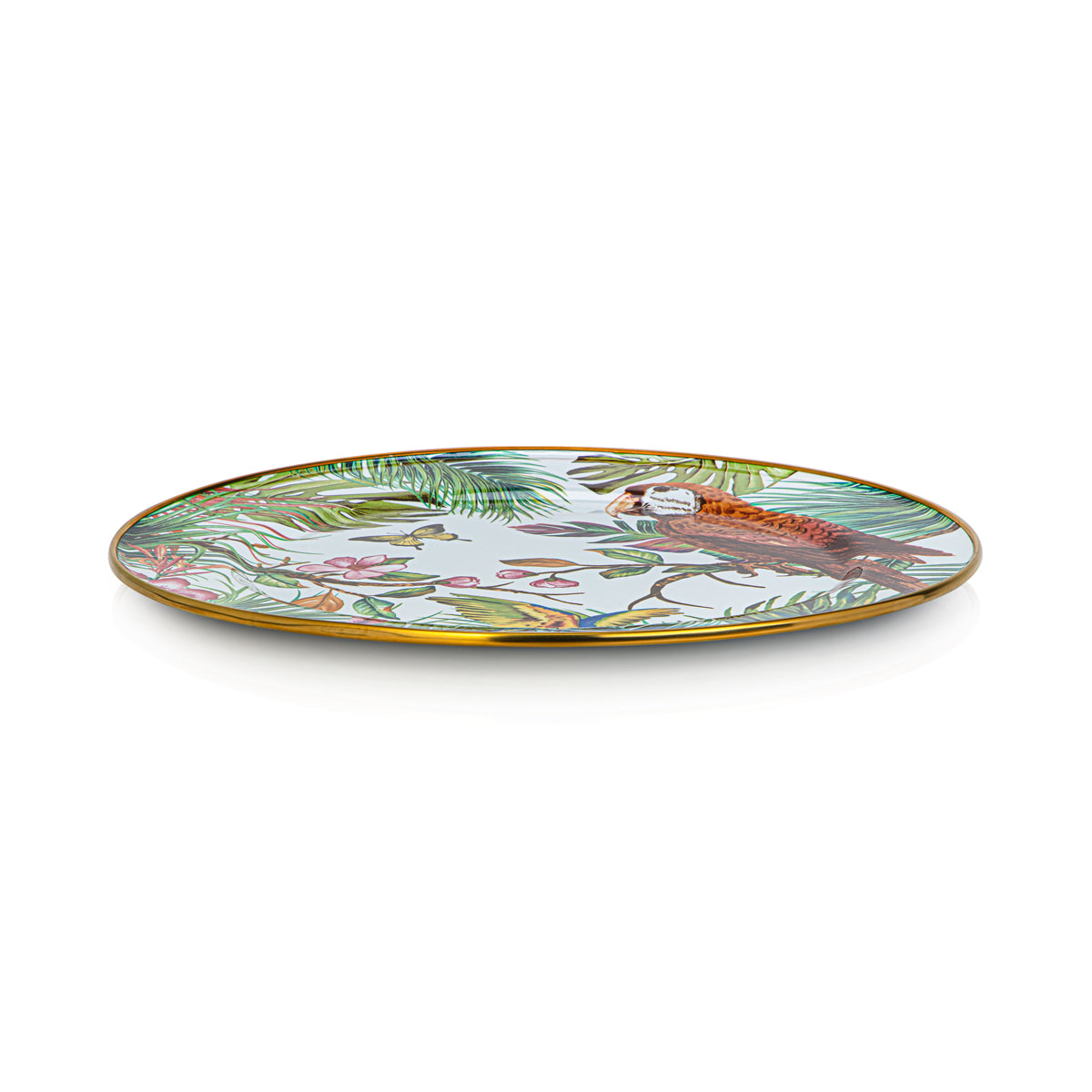 Assiette de service en émail Almarjan Collection Tohfa 30 CM - 287421055