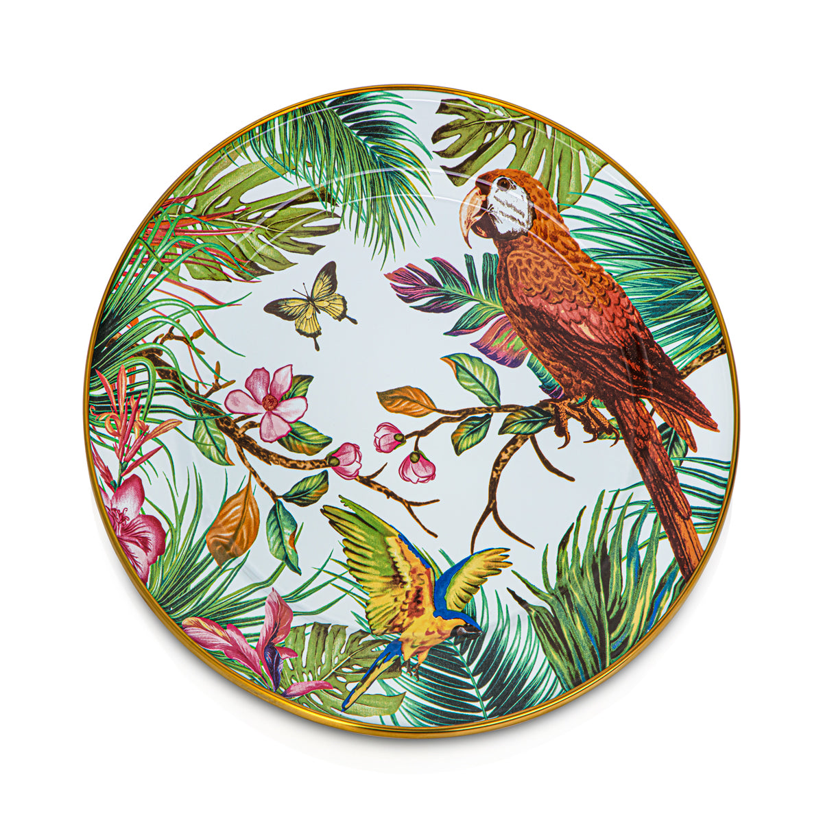 Assiette de service en émail Almarjan Collection Tohfa 30 CM - 287421055