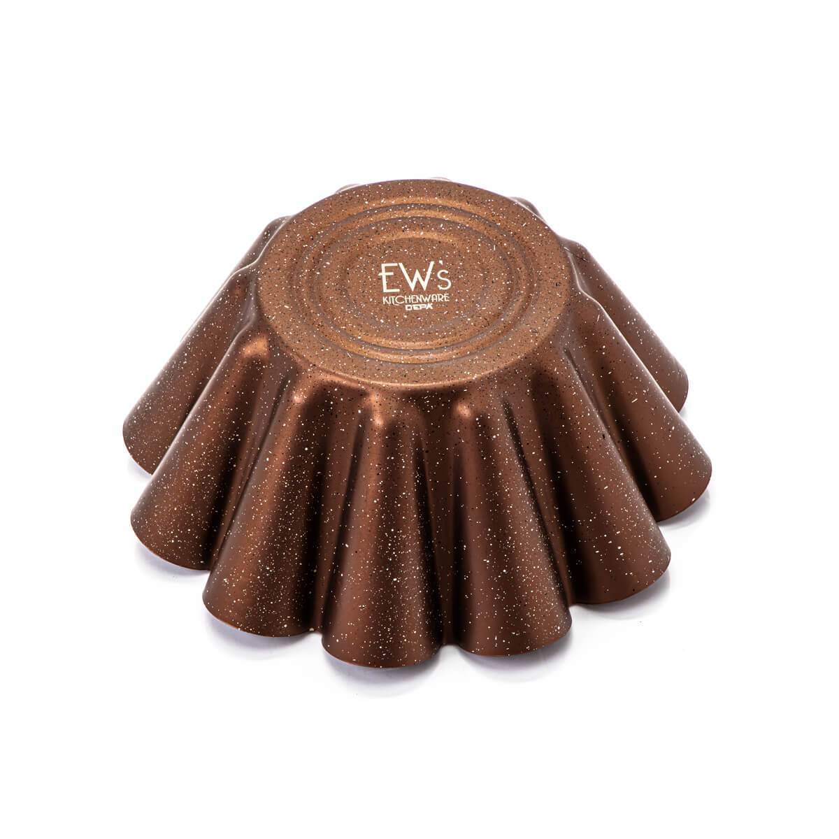 EW's 24 CM Moule à Gâteau En Granit Bronze - 7683