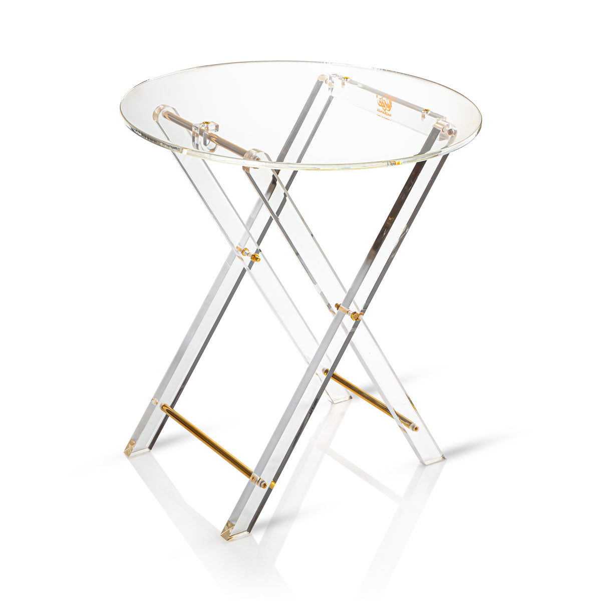 Table basse ronde en acrylique Almarjan 4 pièces - ACR1920065