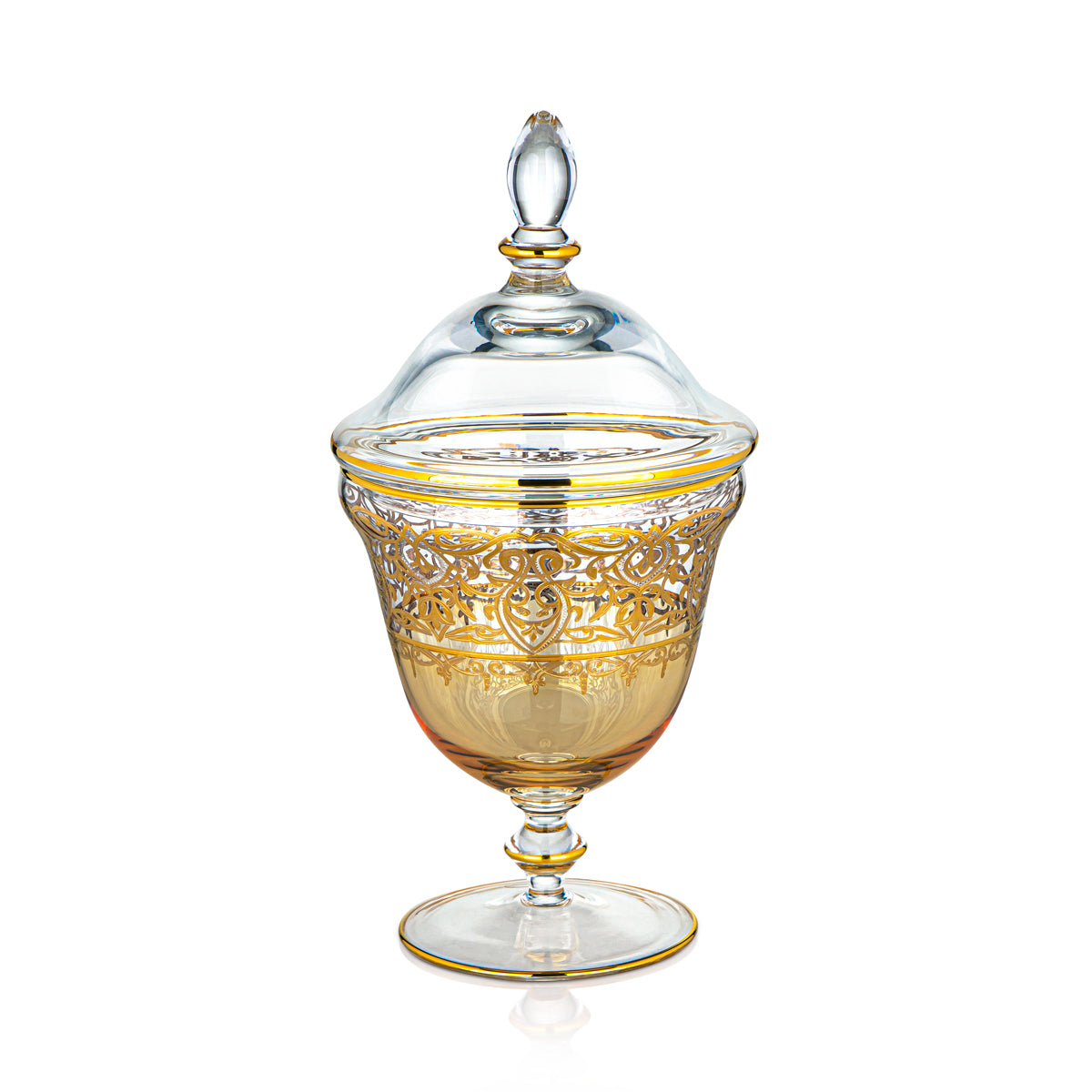 Bonbonnière en verre Combi 13 CM G955Z-11/27/270