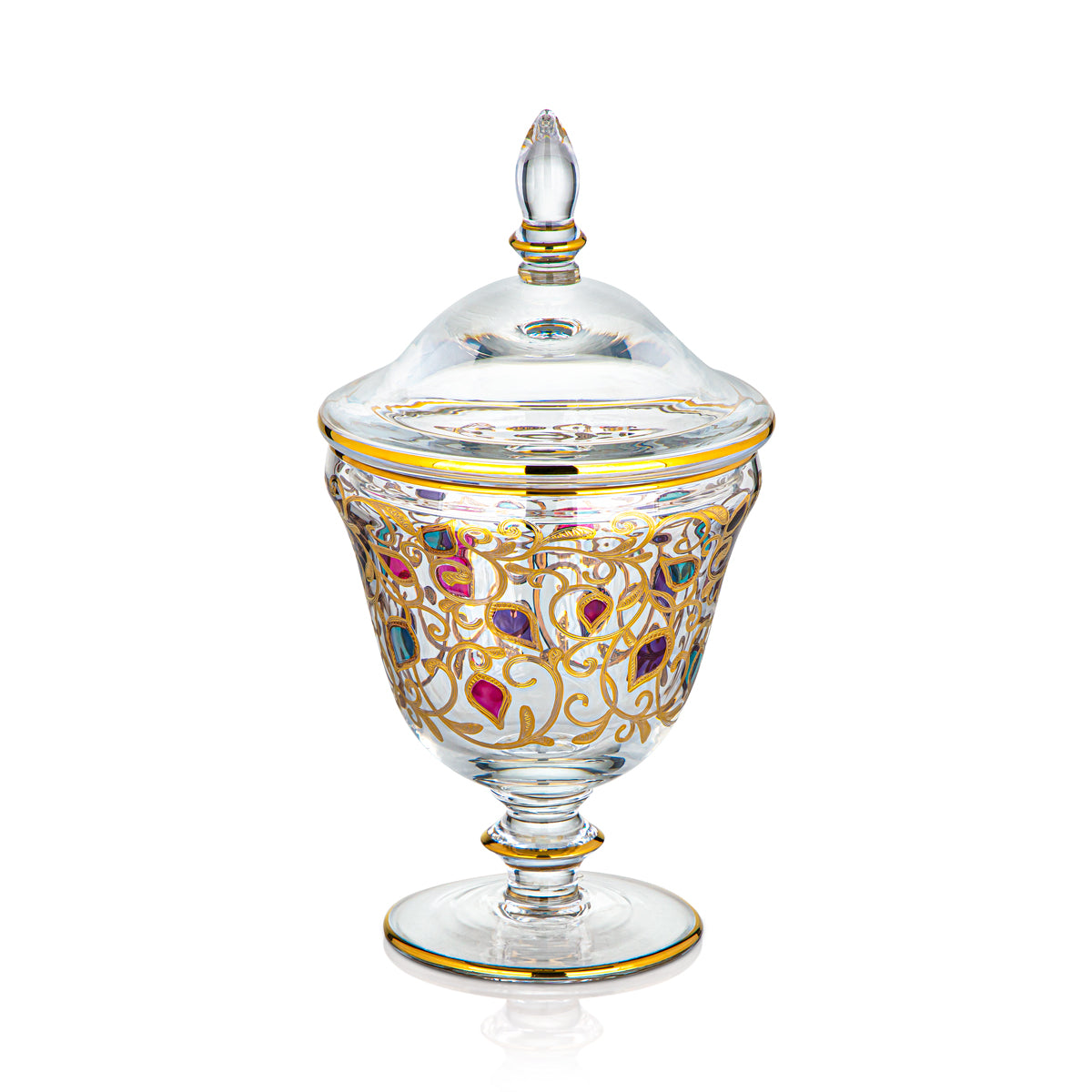 Bonbonnière en verre Combi 10 CM G977Z-11/27/200