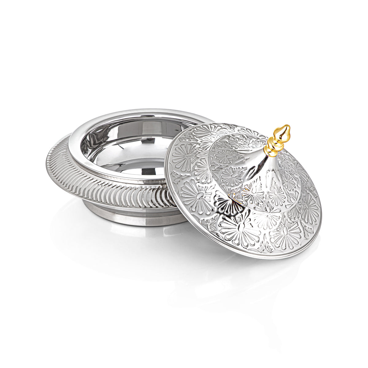 Marmite Almarjan 25 CM Laiton Argenté - MD-2938D