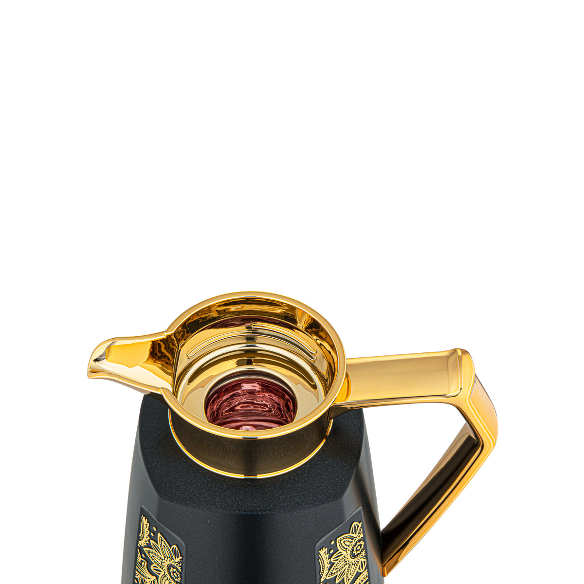 المرجان طقم ترمس لحفظ السوائل 2 قطعة اسود وذهبي - PRP-0700 / 1000Q75YZP99Y-H188