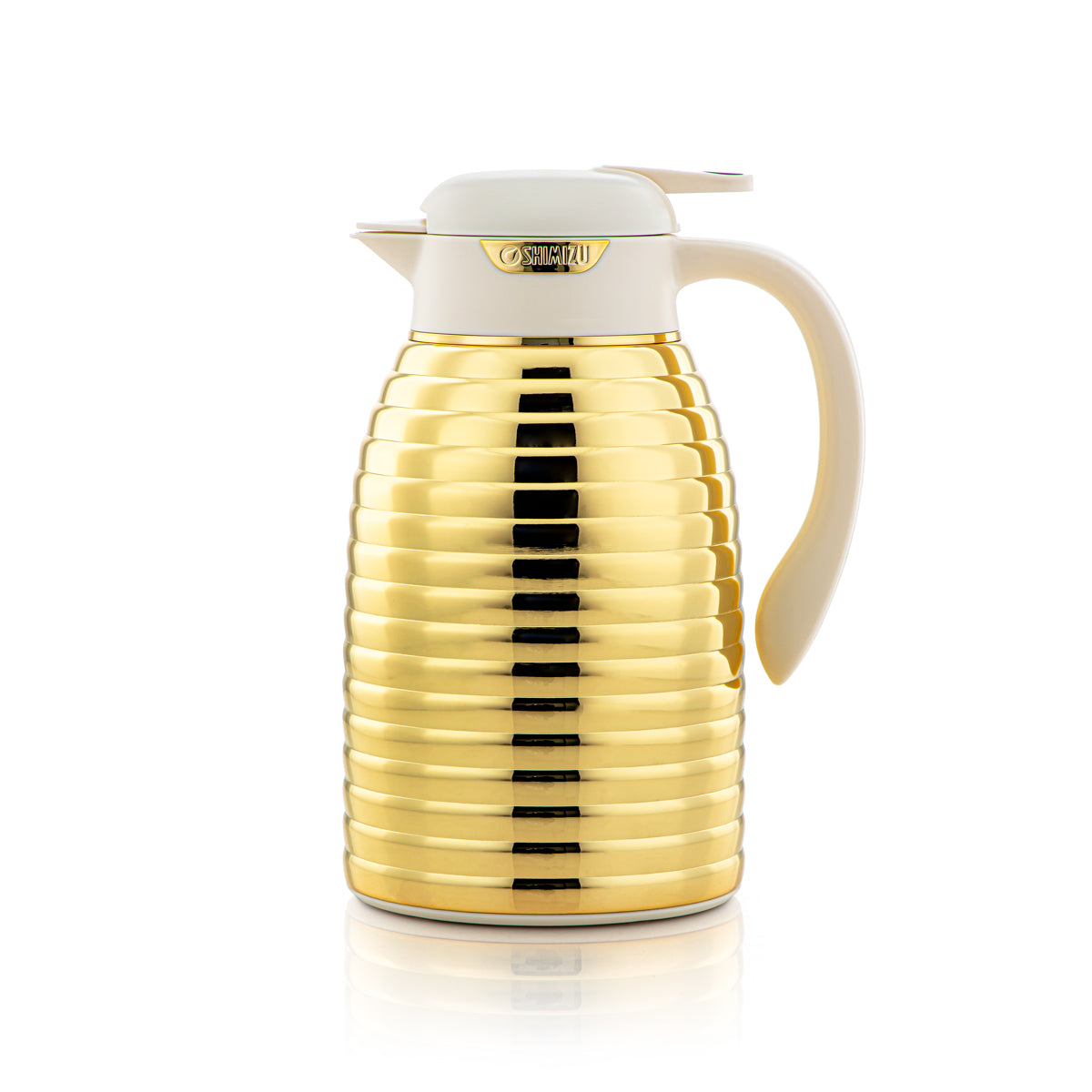 Almarjan 2 Pieces Vacuum Flask Set Gold - SM-2A25-070/100 ALL G