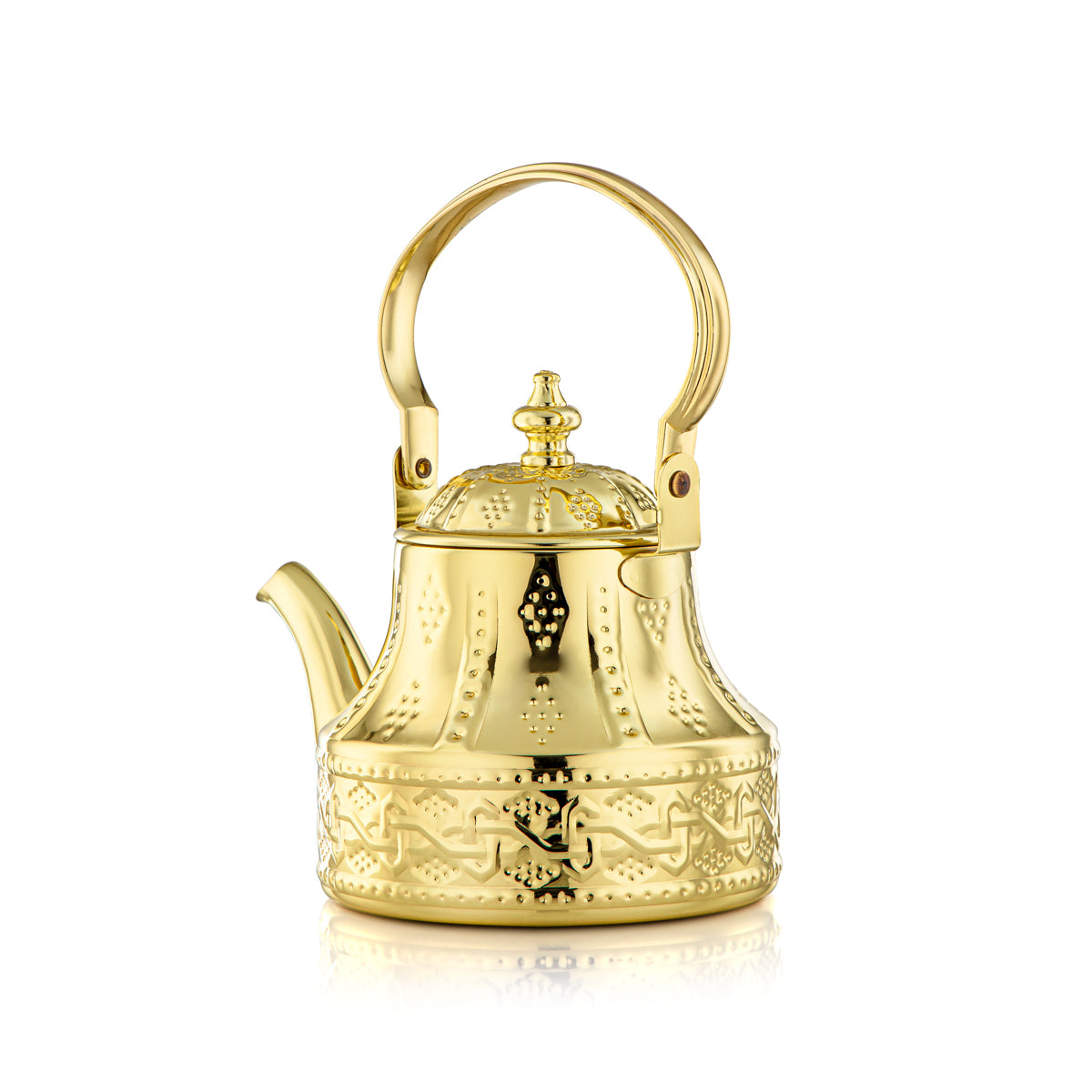 Almarjan 1,2 Litre Sahara Collection Bouilloire en Acier Inoxydable Doré - STS0010967