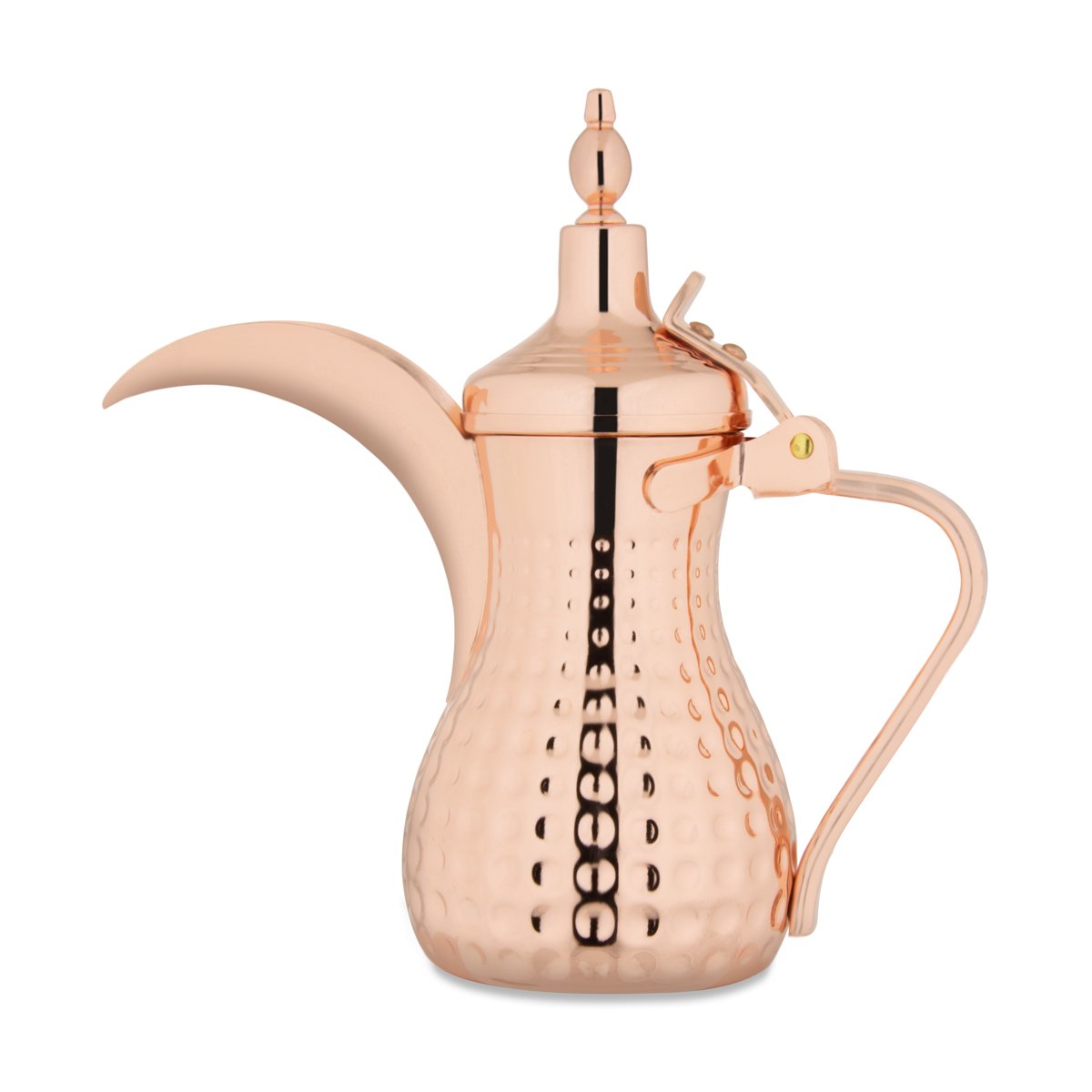Almarjan 0.5 Liter Hammered Collection Stainless Steel Dallah Copper - STS0010558