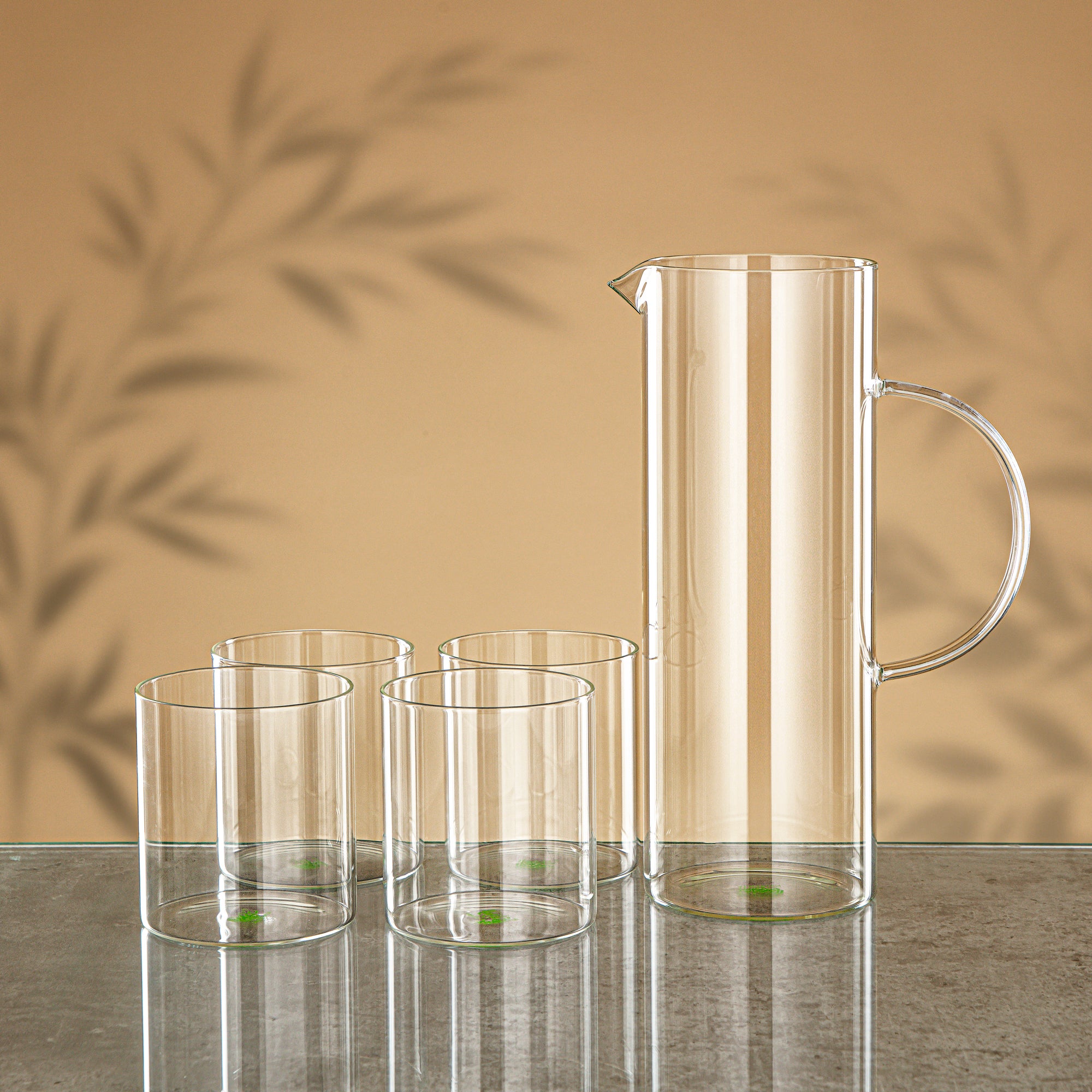 Almarjan Water Set 5 Pieces Clear