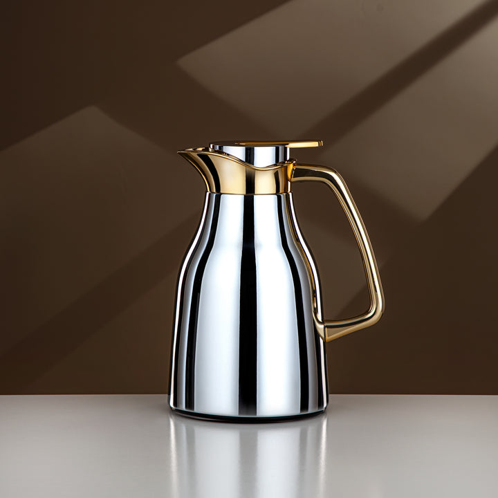 Almarjan 0.7 Liter Vacuum Flask Silver & Gold - RGC-0700CC95