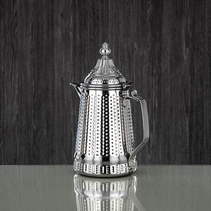 Almarjan 1.5 Liter Barari Collection Stainless Steel Milk Jug Silver - STS0013069