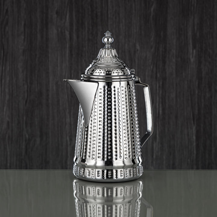 Almarjan 2 Liter Barari Collection Stainless Steel Milk Jug Silver - STS0013070