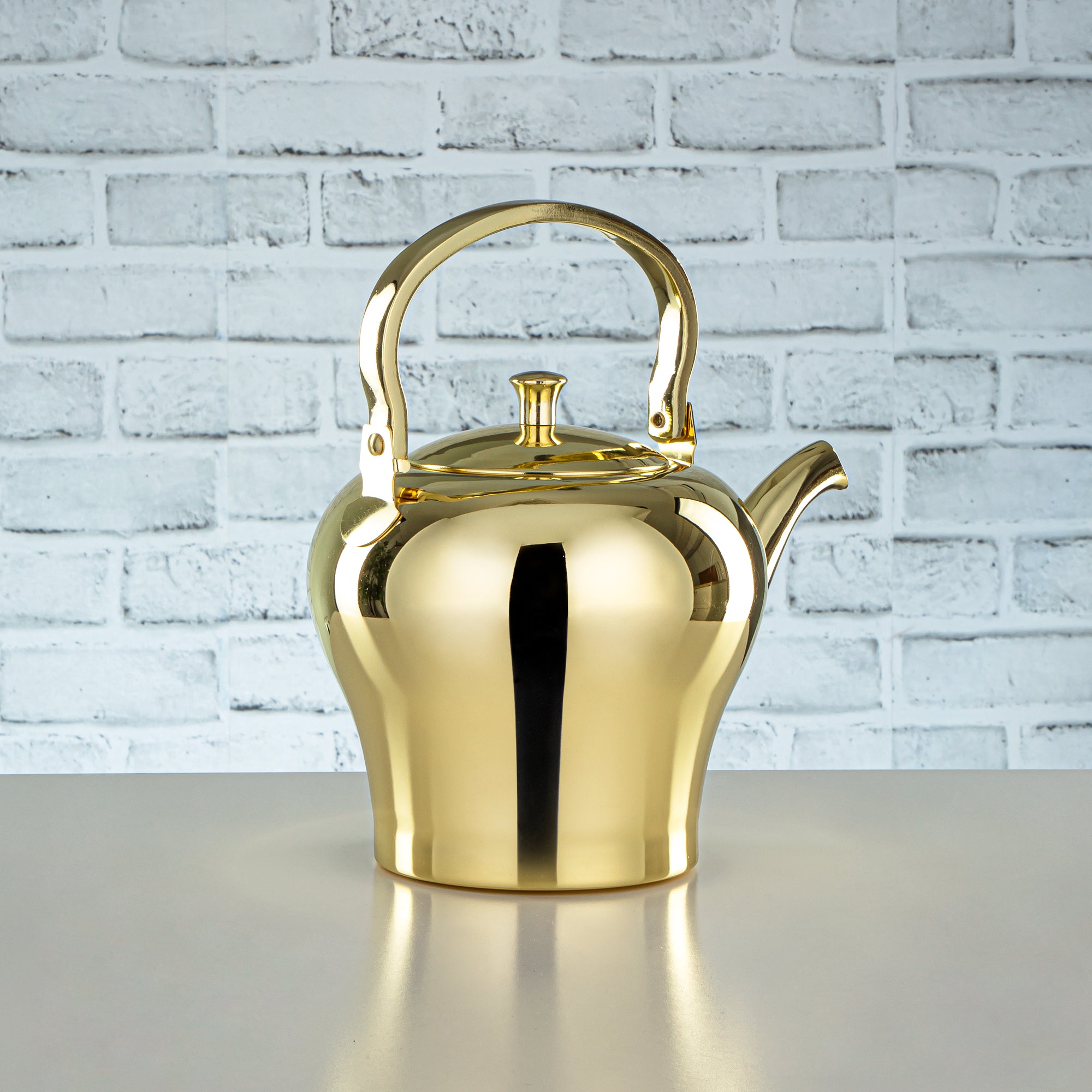 Almarjan 2.5 Liter Albawadi Collection Stainless Steel Kettle Gold - STS0013131