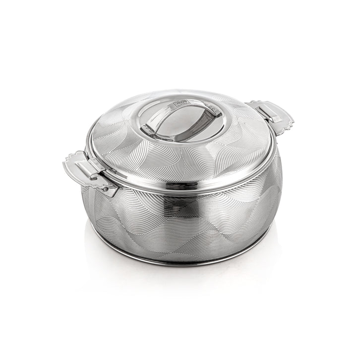 Almarjan 4 Pieces Noor Collection Stainless Steel Hot Pot - H23E5