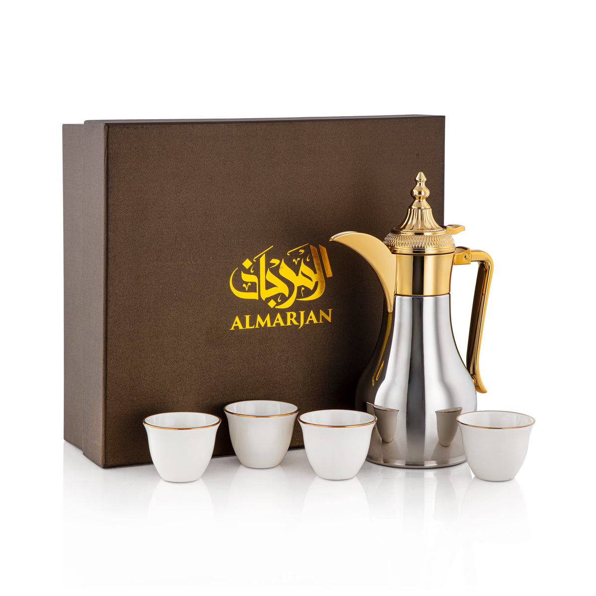 Almarjan 5 Pieces Coffee Set - SUD-060-CRG5