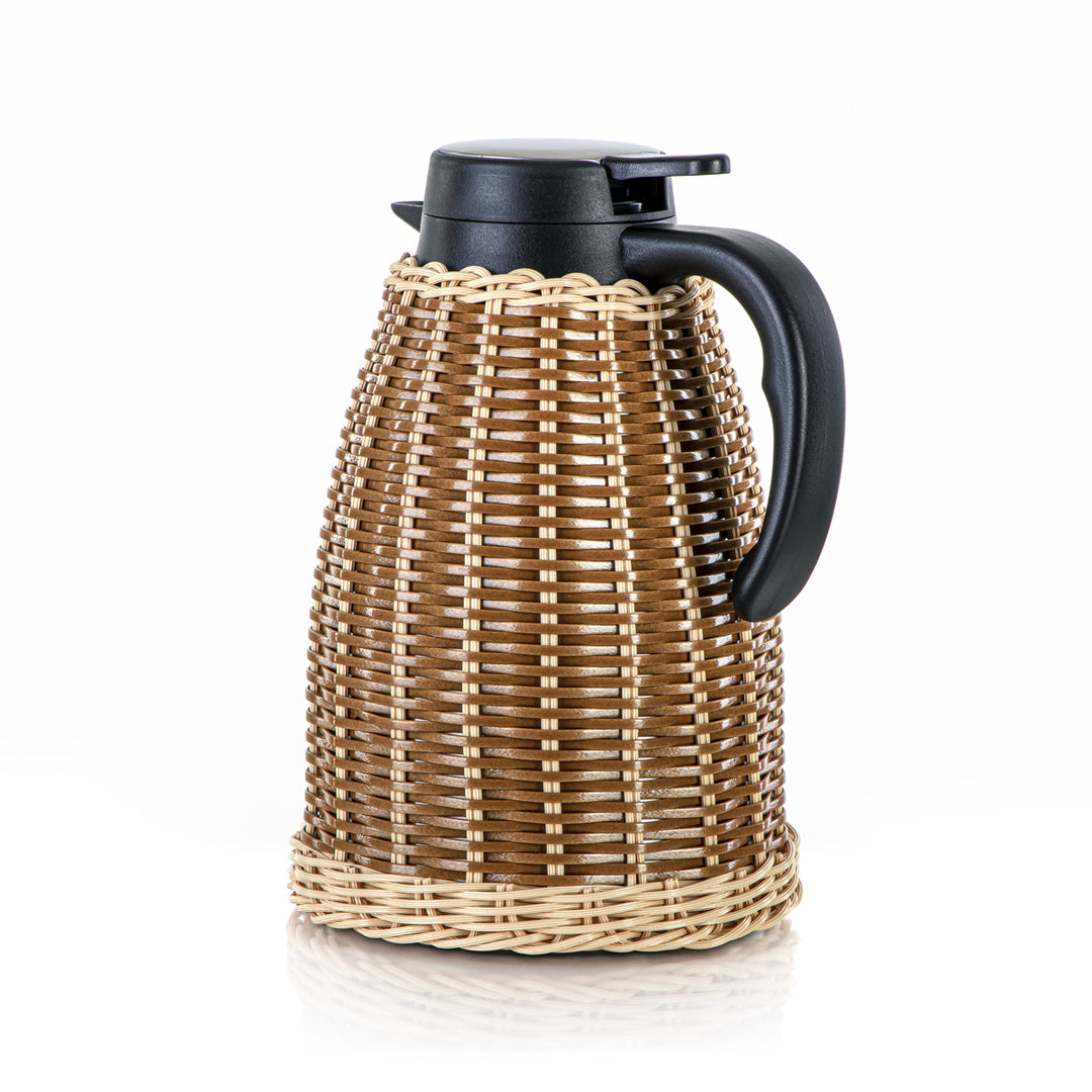 Almarjan 1.5 Liter Rattan Collection Vacuum Flask - VAF0010324