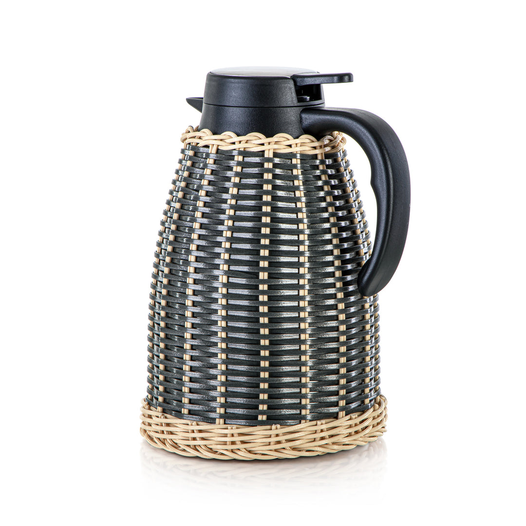 Almarjan 1.5 Liter Rattan Collection Vacuum Flask - VAF0010326