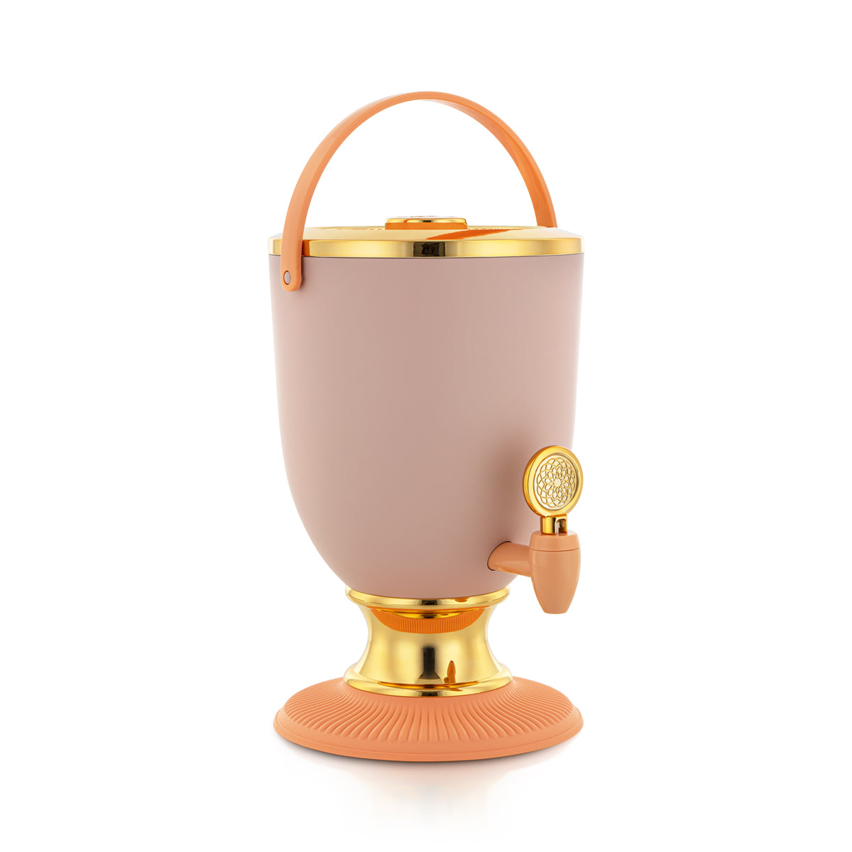 Distributeur de jus en plastique Forever Gold 4 litres Soft Cream &amp; Gold - FA400 SC/G