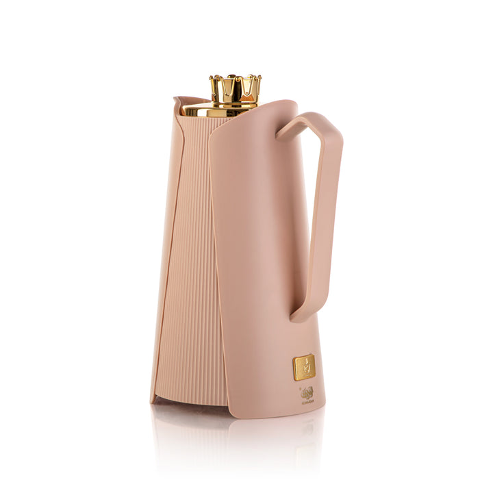 Almarjan 2 Pieces Vacuum Flask Set Light Pink & Gold - JT21AB-100 GP/G