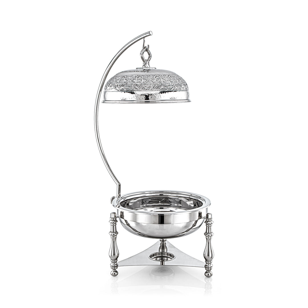 Almarjan 6 Litres Laiton Chafing Dish Argent - MD-2919A