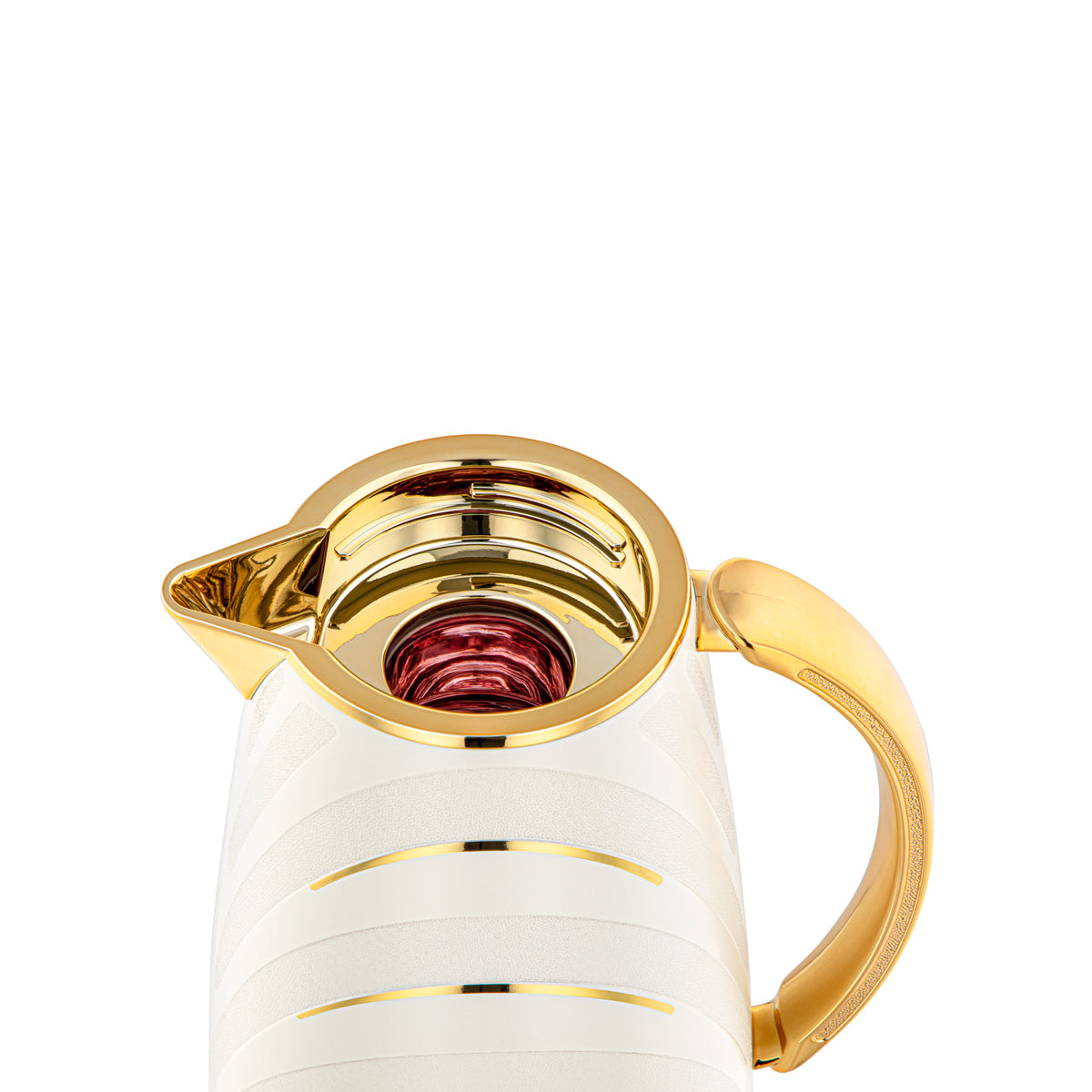 Ensemble de 2 flacons isothermes Almarjan ivoire et or - PYP-0700/1000Q330YZC95-H189