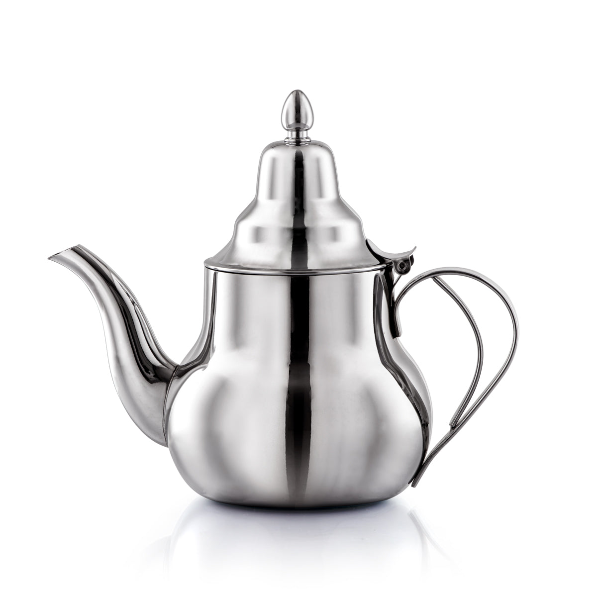 Almarjan 1 Liter Stainless Steel Teapot Silver - STS0013014