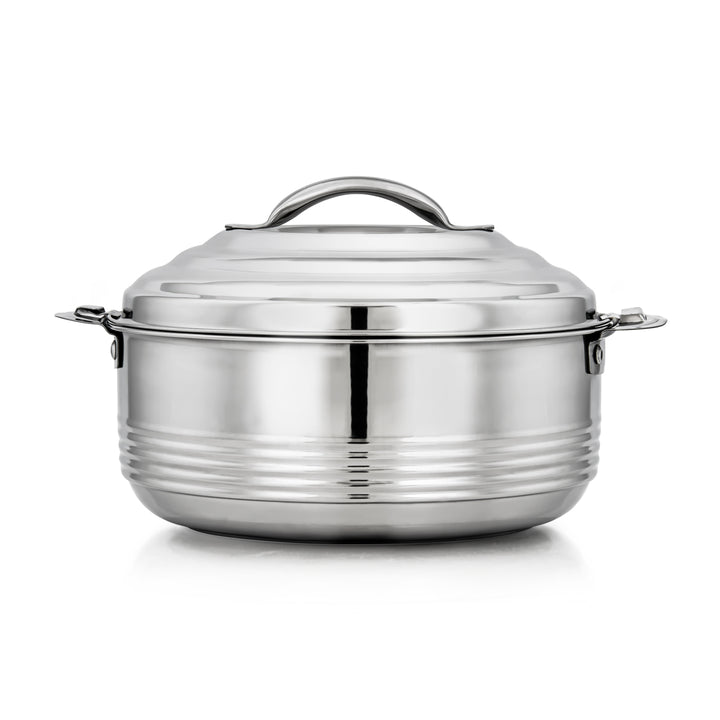 Almarjan 2500 ML Casa Collection Stainless Steel Hot Pot Silver - STS0290270