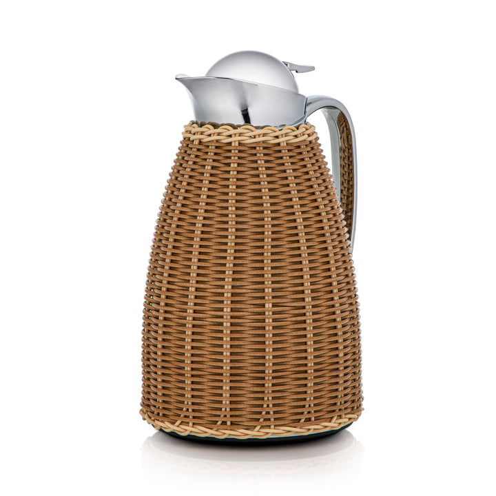 Almarjan 1 Liter Rattan Collection Vacuum Flask - VAF0010312