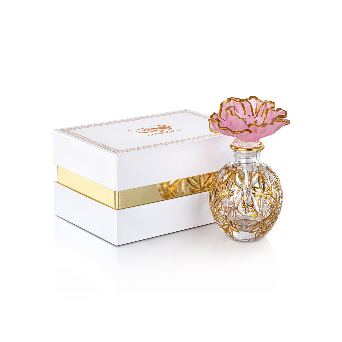 Flacon de Parfum Almarjan 10 Tola - VR-HAM001-PG Rose