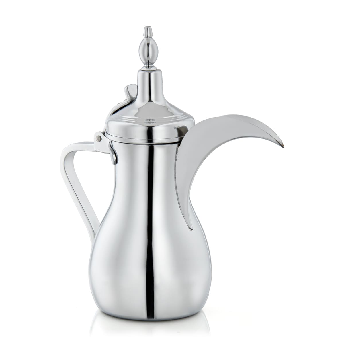 ALMARJAN 1.5 Liter Stainless Steel Dallah Silver K0874C48