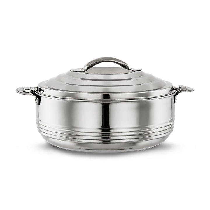 Almarjan 4 Piece Casa Collection Stainless Steel Hot Pot Silver - STS0290035